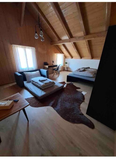 Forest View Apartment In Leissigen By Interlaken With No Kitchen Exteriör bild