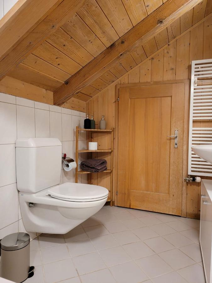 Forest View Apartment In Leissigen By Interlaken With No Kitchen Exteriör bild