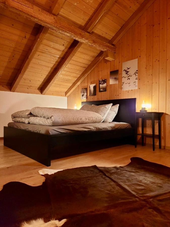 Forest View Apartment In Leissigen By Interlaken With No Kitchen Exteriör bild